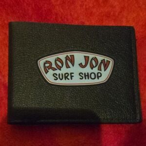 New Ron jon surf shop leather wallet